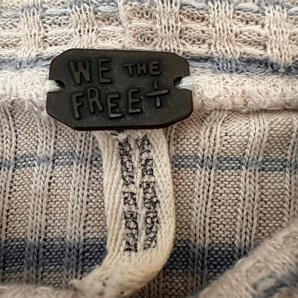 We The Free Drippy Thermal Striped Sweater - Picture 6 of 13
